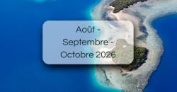 Prévision saisonnière pour le trimestre août - septembre -octobre 2026