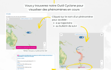 Le suivi des phénomènes tropicaux 