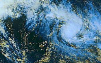 Cyclone EVAN le 14 décembre 2012 