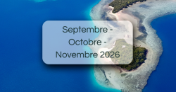 Prévision saisonnière pour le trimestre septembre - octobre - novembre 2026