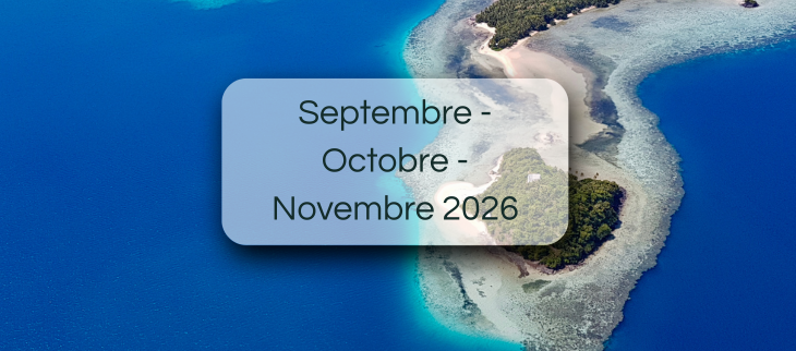 Prévision saisonnière pour le trimestre septembre - octobre - novembre 2026